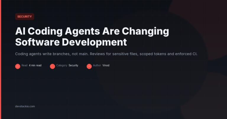 AI Coding Agents Are Changing Software Development: What Developers Need to Secure