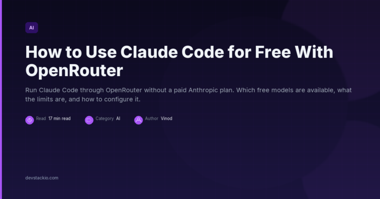How to Use Claude Code for Free with OpenRouter: Complete Step-by-Step Guide