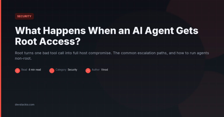 What Happens When an AI Agent Gets Root Access?